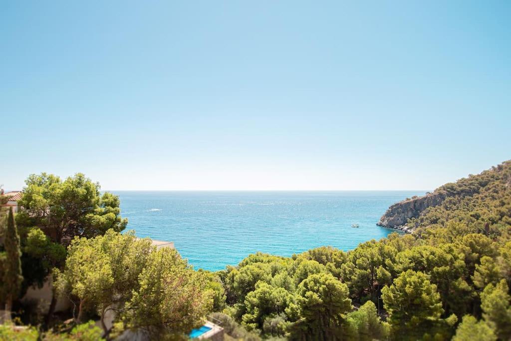 Sunny House With Great Sea Views, 3 Terraces, Private Heated Pool And Sauna La Herradura  Exteriér fotografie